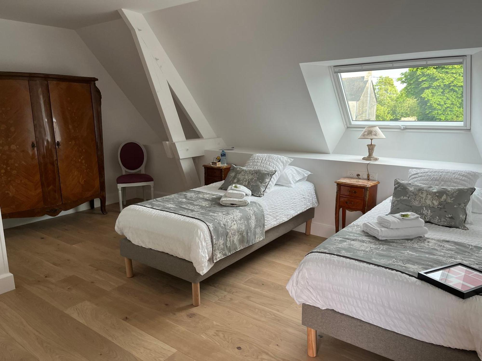 Chambre D'Hotes Le Domaine De La Vallee Saint-Martin-de-Varreville Экстерьер фото